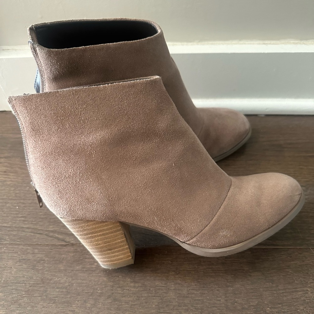 Sole society taupe bootie